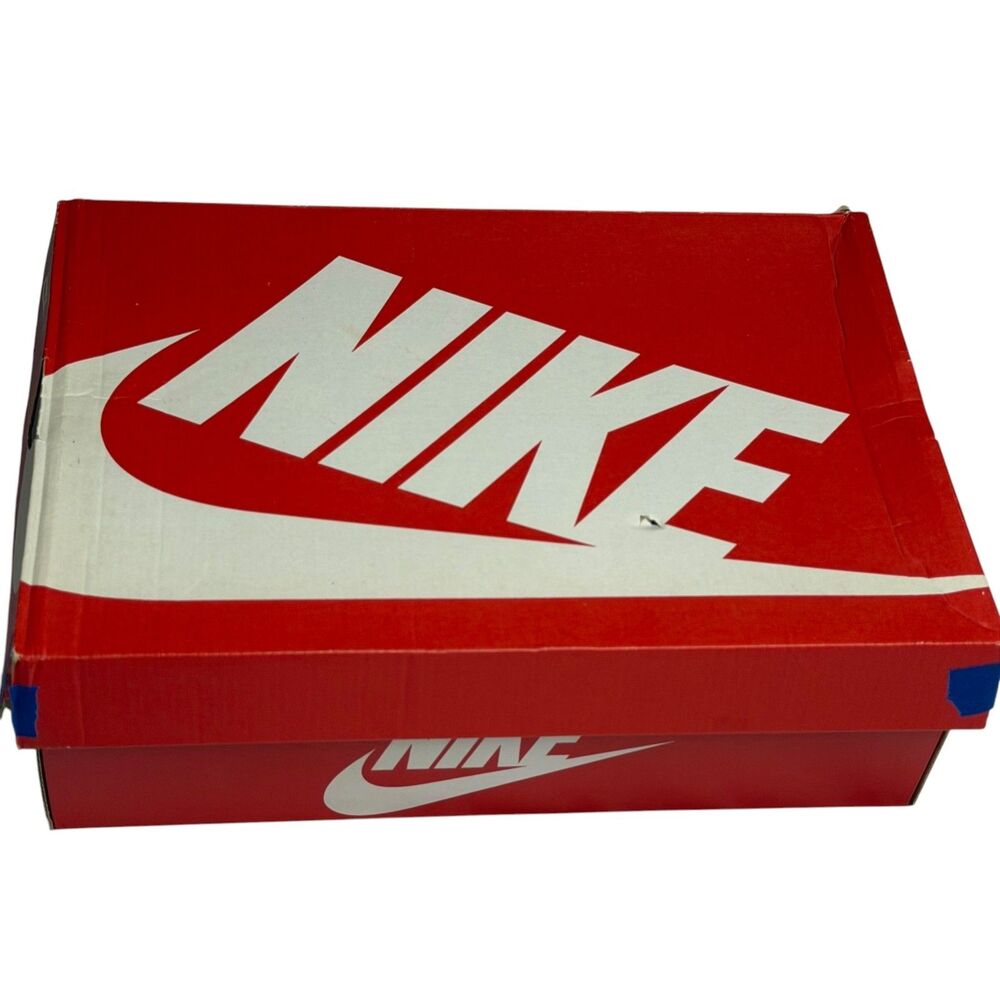 Nike Court Invader High Top Sneakers Basketball Shoes Boys Gray Green 7 Y - Picture 14 of 14